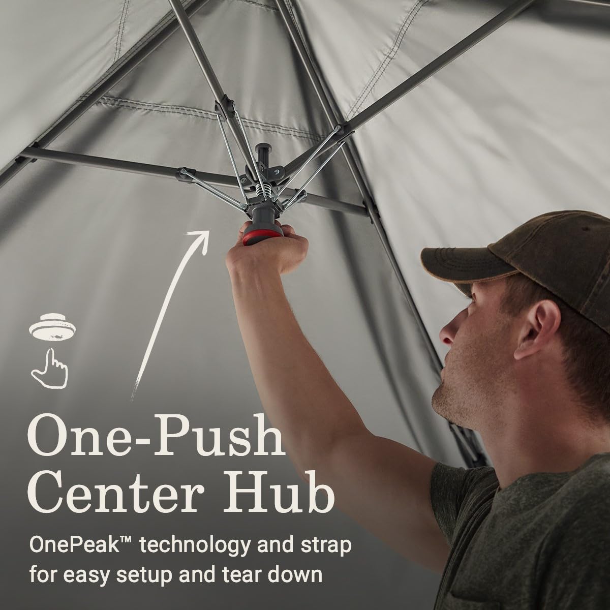 Coleman Oasis Instant Pop-Up Canopy Tent with Side Wall Attachment, Portable Shelter with Easy Setup & Takedown, Wheeled Carry Bag Included, 10x10/13x13ft Sizes