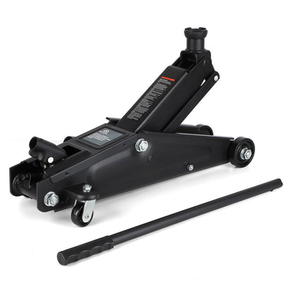 Olympia Tools 91-805 Torin Hydraulic Trolley Service/Floor Jack with Extra Saddle (Fits: SUVs and Extended Height Trucks): 3 Ton (6,000 lb) Capacity, Black
