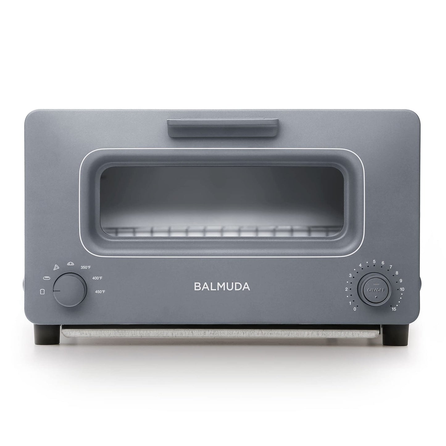 BALMUDA Combo Pack: The Toaster Gray & The Lantern Navy | Steam Toaster & Rechargeable LED Lantern