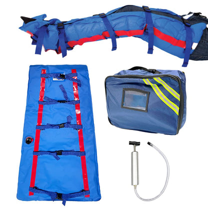 GBH-MED First Aid Vacuum Fixed Splint for Leg, Outdoor Emergency Calf Thigh Immobilization Protection Transport Device for Rescue & Accidents