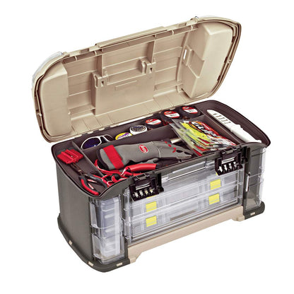 Plano Angled 787 Guide Series Stowaway Tackle System- Includes 7 Stowaways, Fishing Tackle Storage, Premium Tackle Storage, One Size, Model Number: 787010