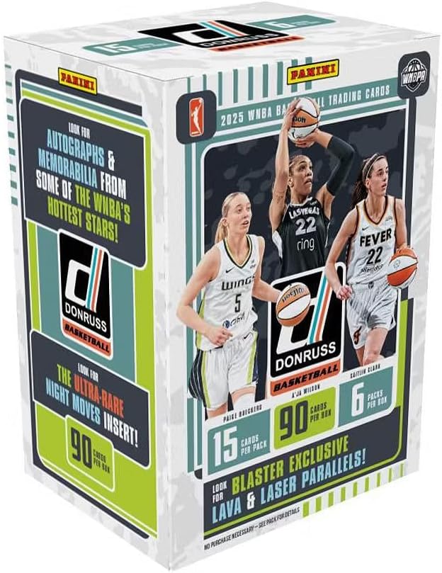2025 Panini Donruss WNBA Basketball BLASTER box (6 pks/bx)