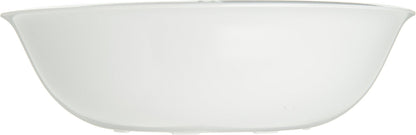 Carlisle FoodService Products Epicure Salad Bowl Soup Bowl for Restaurants, Hospitals, Plastic, 32 Ounces, White, (Pack of 24)