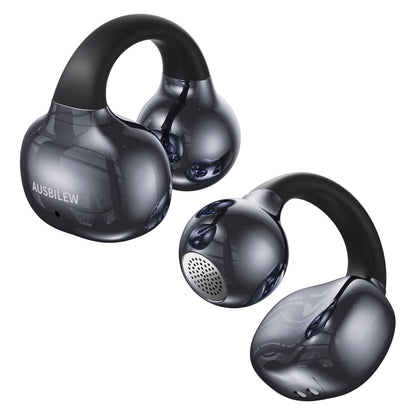 Ausbilew Headphones Wireless Earbuds IPX6 Waterproof Ear Buds,Touch Control Bone Conduction Headphones air Conduction Stereo with 11mm Driver 42 Hours Playback time,for Fitness/Sports/Home