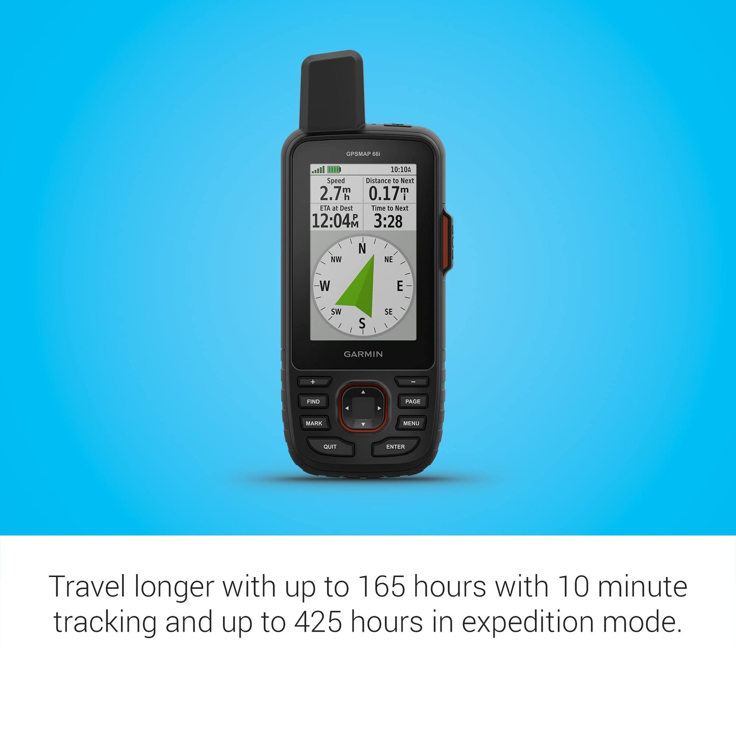 Garmin GPSMAP 67i Rugged GPS Handheld with inReach® Satellite Technology, Two-Way Messaging, Interactive SOS, Mapping (Renewed)
