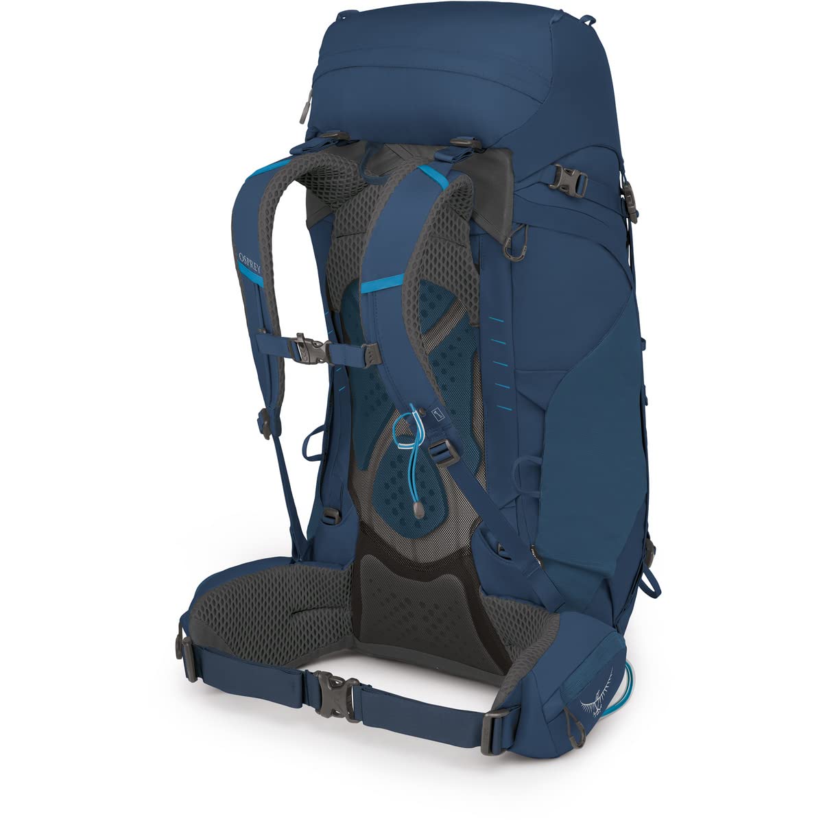 Osprey Kestrel 48L Men's Backpacking Backpack, Atlas Blue, L/XL