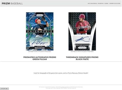 2025 Panini Prizm Baseball 6-Pack Hobby Trading Card Blaster Box (Find 4 Exclusive Ice Parallels Per Box)