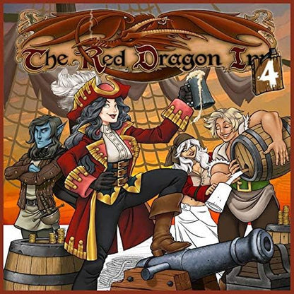 Slugfest Games The Red Dragon Inn 4 - Strategy Card Game - 2-4 Players Ages 13+ 30-60 Minutes - Standalone Expansion - Compatible with All Other Expansions