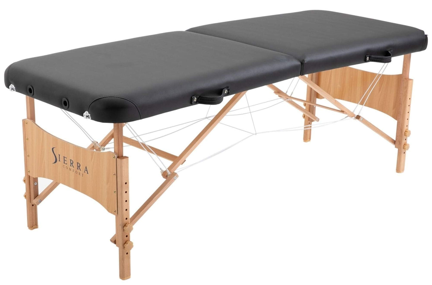 Sierra Comfort Basic Portable Massage Table, Black