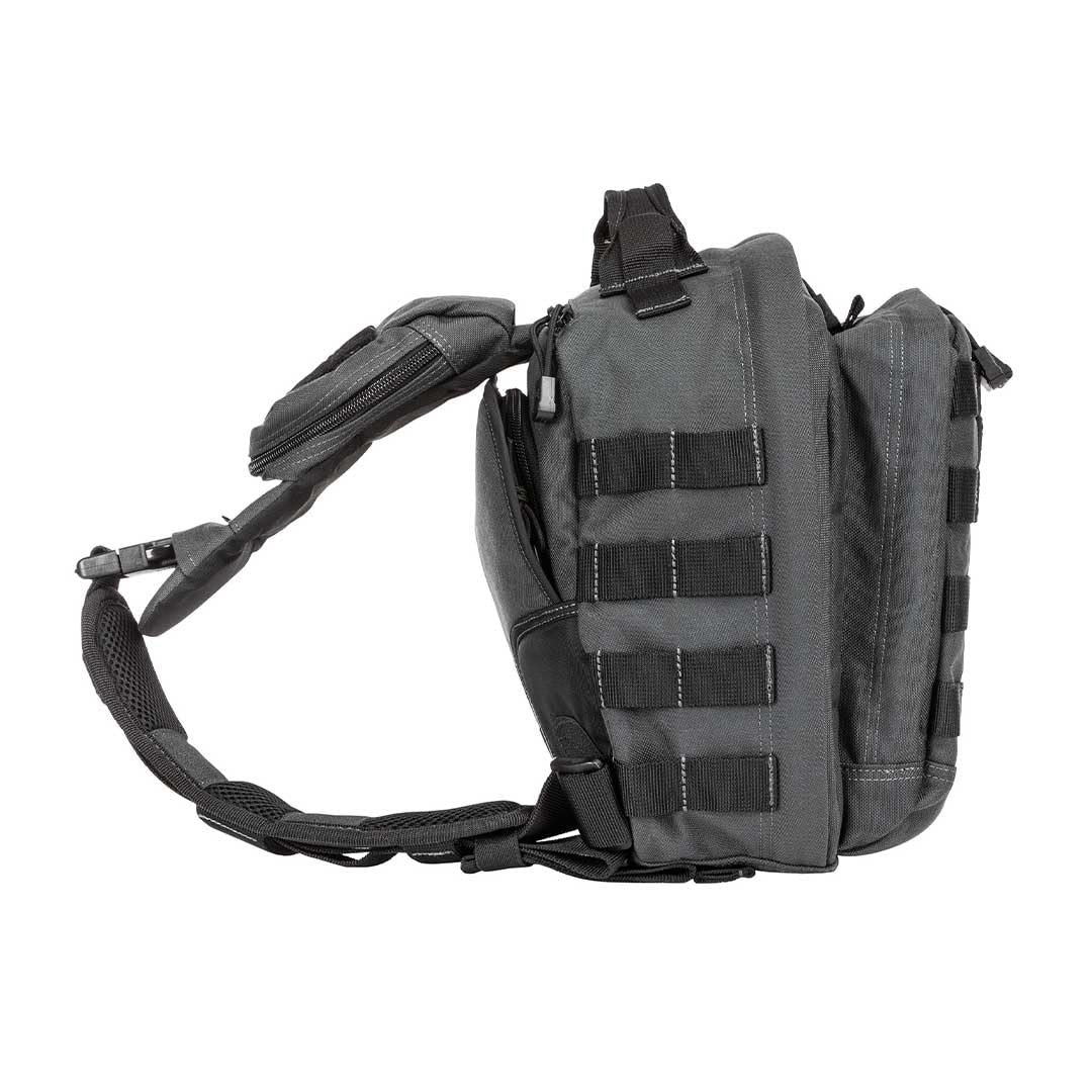 5.11 Tactical Sling Bag Pack MOAB 6, Shoulder Crossbody Military Bag, 11L, Double Tap, Style 56963ABR