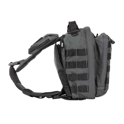 5.11 Tactical Sling Bag Pack MOAB 6, Shoulder Crossbody Military Bag, 11L, Double Tap, Style 56963ABR