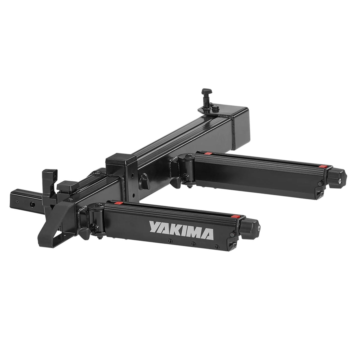 Yakima EXO SwingBase Hitch Base Rack & EXO GearLocker Vehicle Rooftop Cargo Carrier Box, Black - Car Storage Accessories for Travel and Camping
