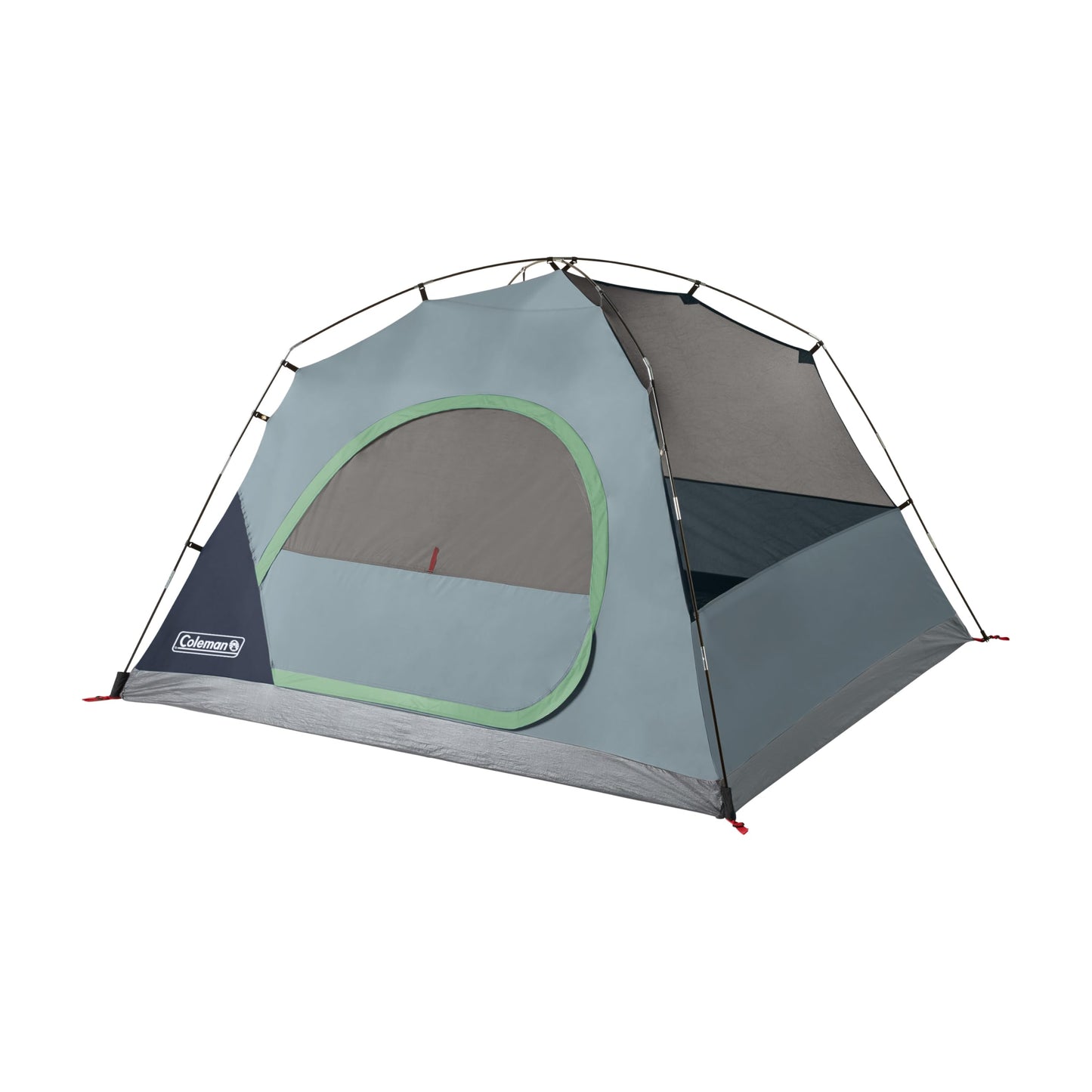 Coleman Skydome Tent with 5 Minute Setup, 2/4/6/8-Person Weatherproof Tent with Rainfly & Carry Bag, 20% More Headroom Than Traditional Canopies