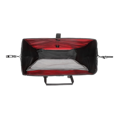 Ortlieb Unisex's Back-Roller Classic QL2.1 Bicycle Bag (1 Pair) -Black/Red, 40 Litre