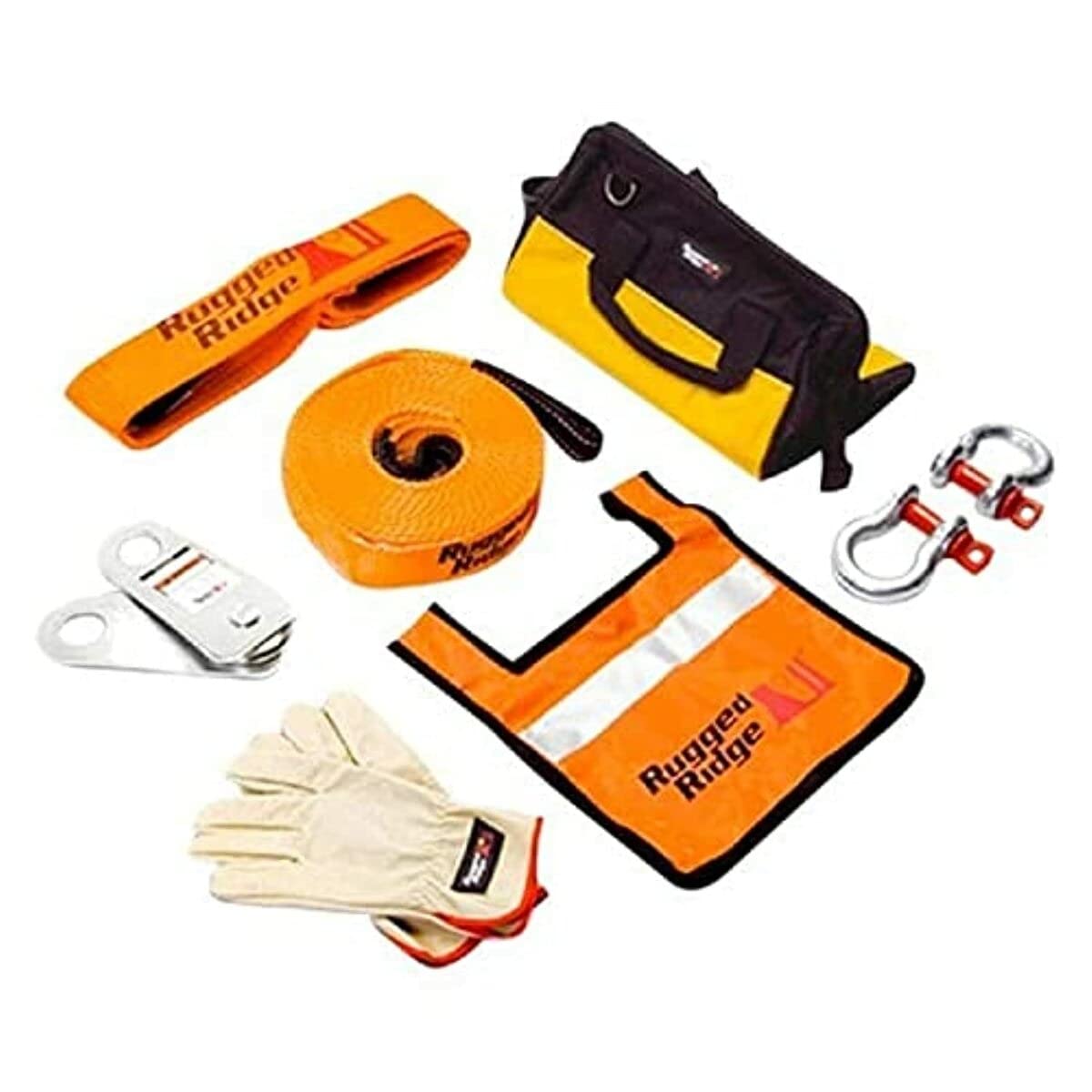 Rugged Ridge | XHD Recovery Gear Kit, 20000 Lbs | 15104.25