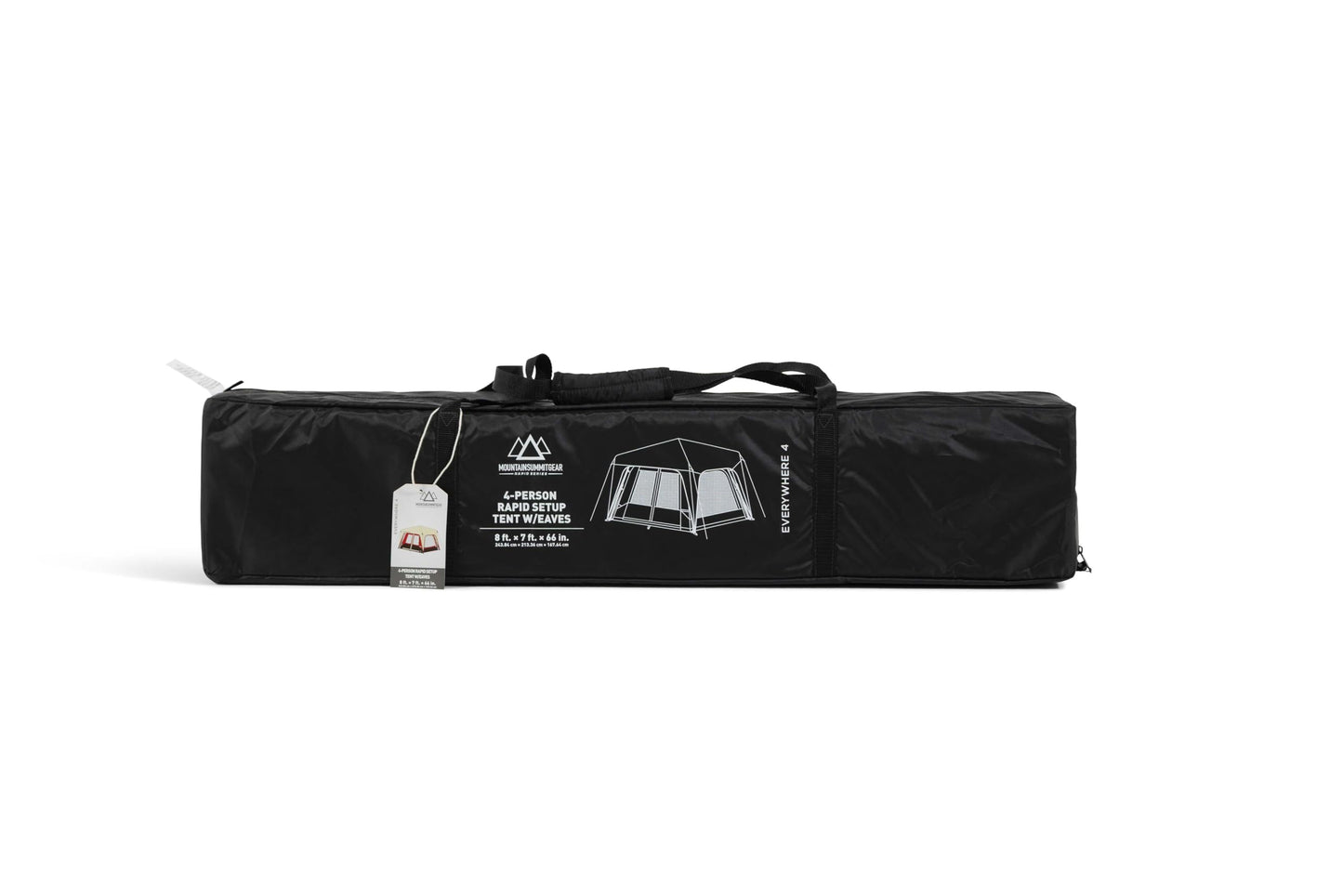Rapid Series Quick Setup Camping Tent, Integrated Steel Frame Family Tent Made with Waterproof 150d Fabric and 190d Fabric Rain Fly for Family Outdoor Camping