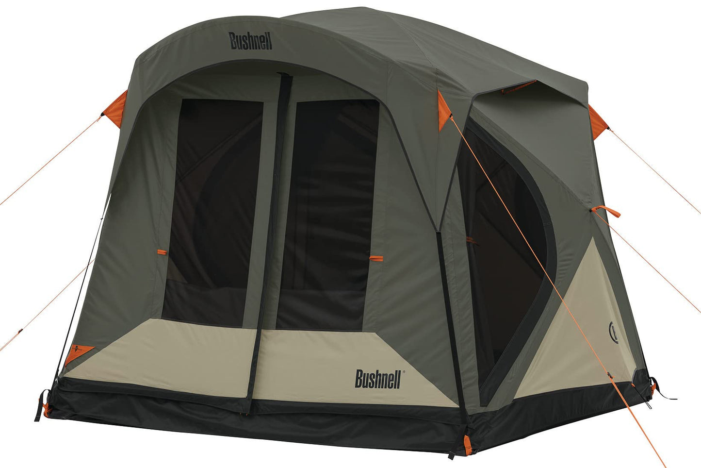 Bushnell Tent | Instant Pop Up 3P / 4P/ 6P / 8P Hub Style Tents | Best Pop Up Tent for Camping, Hiking, Family Camping, Hunting, Fishing, and Basecamp (4 Person)