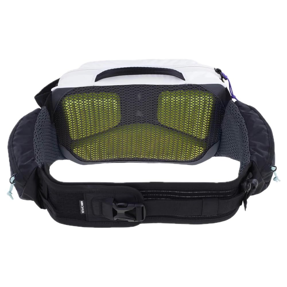 EVOC Hip Pack Pro 3 + Hydration Bladder 1.5, Waist Bag (AIR Flow Contact System, Aero Flex Waist Belt, Includes 1.5 L Hydration Bladder and Bottle Holder, One Size), Multicoloured