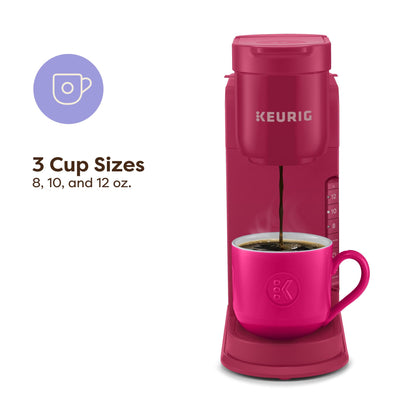 Keurig K-Express Single Serve K-Cup Pod Coffee Maker, 3 Brew Sizes, Strong Button Feature, 42oz Removable Reservoir, Island Berry