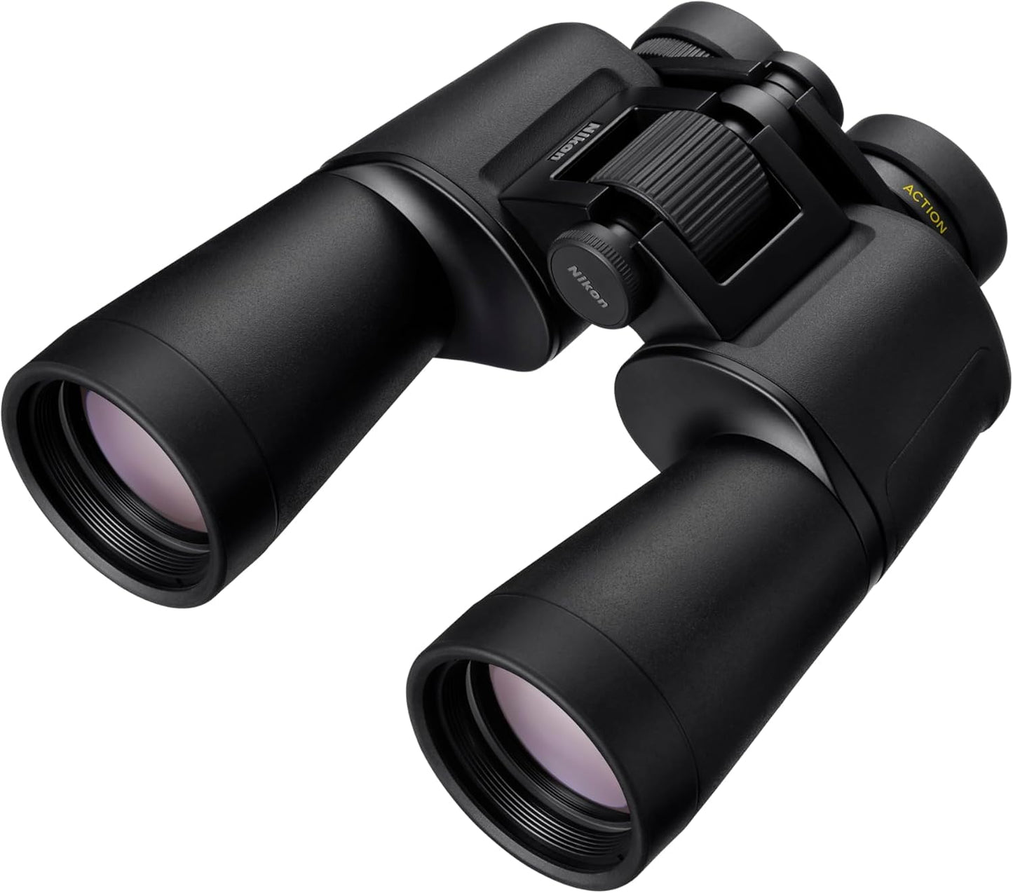Nikon Action 16x50 Binocular | High-Power Large Objective Binoculars with Multilayer-Coated Nikon Optics, Turn-and-Slide Adjustable eyecups and Tripod-Ready Porro-Prism Design