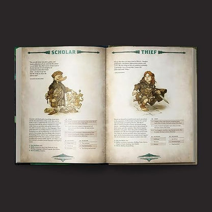 Free League Publishing Dragonbane Rulebook D20 Roleplaying Game Hardcover RPG Book Fantasy Adventure Adults Teens Ages 14+
