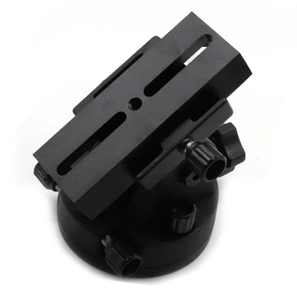 Equatorial Wedge Telescope Mount, Aluminum Alloy Latitude Adjustment Seat for Astronomy and Solar Photography with Universal Compatibility and Precise Control