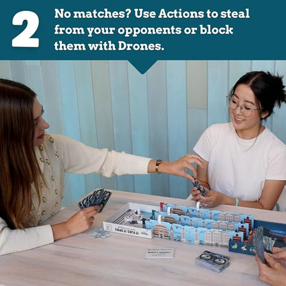 Ridley's Games: If Flies It Spies | The Spy Pigeon Racing Game | Family Strategy Game | for 2-6 Players and Age 8+ with a 20-Minute Playtime