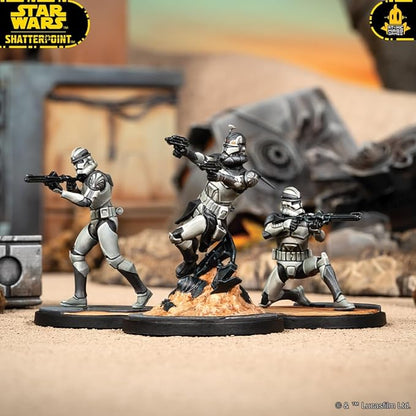 Star Wars Shatterpoint Lead by Example SQUAD PACK - Tabletop Miniatures Game Strategy Game for Kids and Adults Ages 14+ 2 Players 90 Minute Playtime Made by Atomic Mass Games