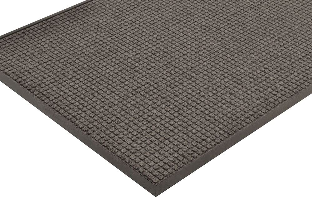 Notrax - 166S0410CH NoTrax 166 Guzzler Rubber-Backed Entrance Mat, for Home or Office 4' X 10' Charcoal, 4' Width x 10' Length
