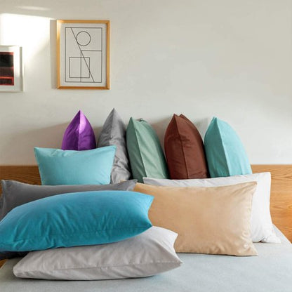 FLXXIE Body Pillow Cover - Super Soft Microfiber 20x54 Long Pillowcase | Envelope Closure, Stain Resistant, Brown