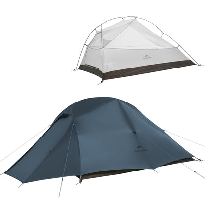 Naturehike Cloud Up 3 Person Backpacking Tent with Footprint - 3 Season Free Standing Lightweight 3 Person Camping Tent | with Footprint, Free Standing, Dome, Camping, Hiking, Waterproof