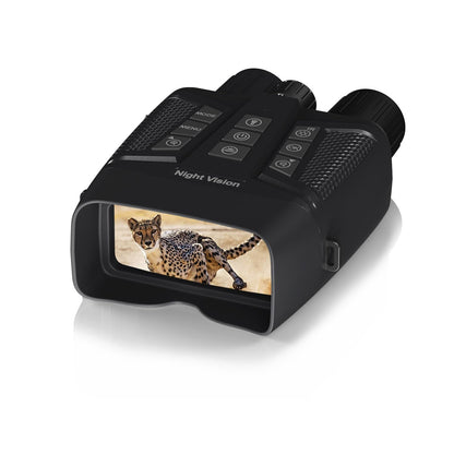 OWNCOZY Night Vision Binoculars for Adults, 4K Night Vision Goggles with 3" HD Screen & Magnifying Lens, 8X Digital Zoom, Rechargeable Device with 64GB Card for Camping & Outdoor Exploration