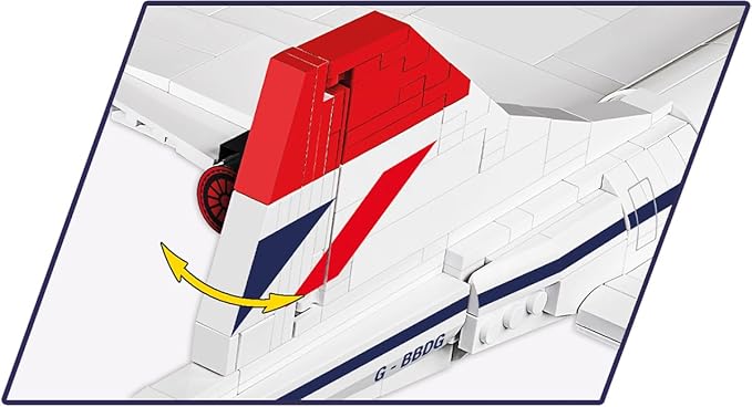 COBI Historical Collection Brooklands Museum G-BBDG Concorde Turbojet Plane