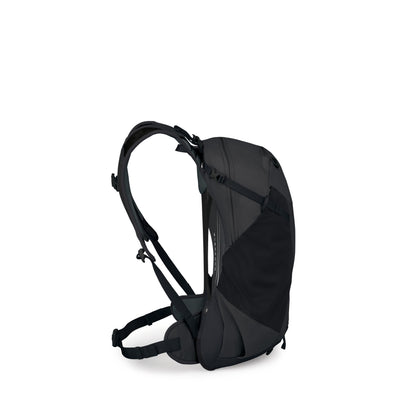 Osprey Hikelite 18L Durable Hiking Backpack - Travel Daypack with Rain Cover for Men and Women, Raven Black