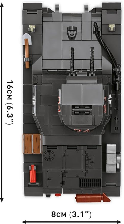 COBI Historical Collection WWII Panzerkampfwagen I (France 1940) Tank Building Set 654 Pieces