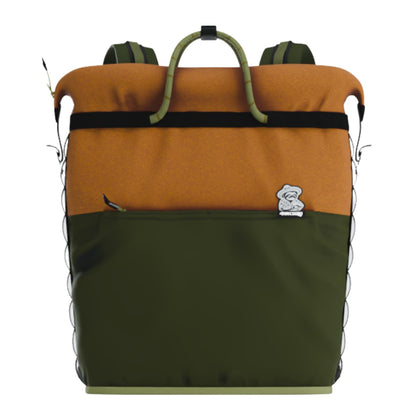 Don Coolio Pack - Insulated Backpack Cooler, 36 Can Soft Cooler Bag, 20L Capacity Hands Free, Leakproof & Waterproof, Portable for Beach, Travel, Camping & Hiking (Forest Daddy)