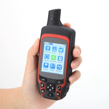 Oumefar A6 Handheld Navigation Compass Outdoor Location Tracker USB Rechargeable IP65 3500mAh Battery for Hiking Fishing Forestry Geology