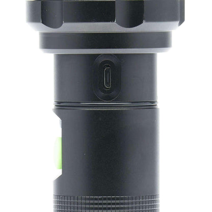 LitezAll Kodiak Kiran 10,000 Lumen Tactical Flashlight, Ultra Bright Rechargeable LED Flashlight with Safety Lock, IPX4 Water Resistant, Drop Tested Rugged Flashlight for Emergency Camping Outdoor Use