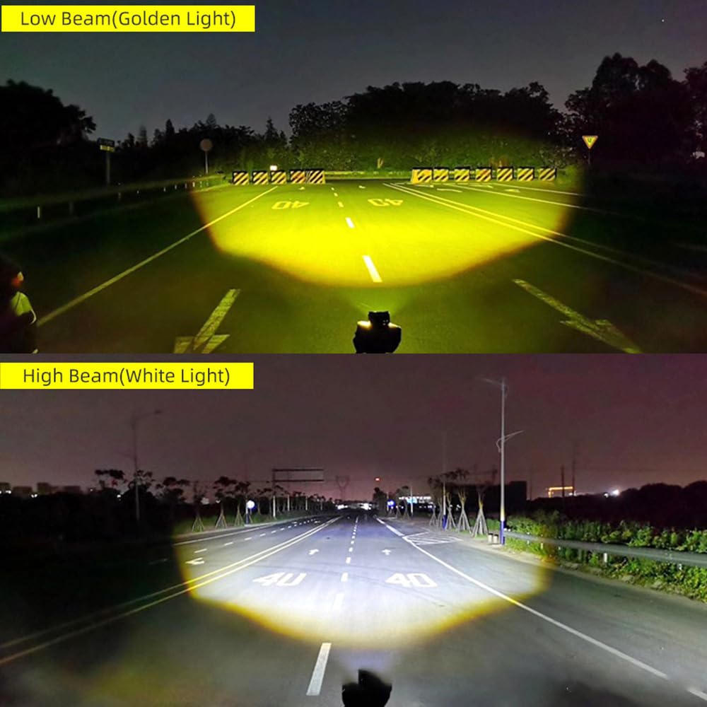Walbryka 7000 LM Steel Waterproof Wireless High Led Auxiliary Light for Motorcycle KD35