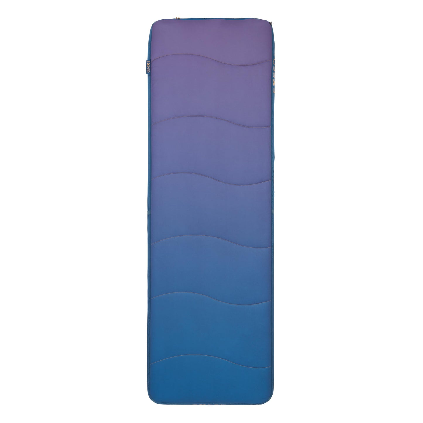 Exped Versaluxe Sleeping Pad – Backpacking & Car Camping Air Mat with Removable Machine Washable Cover, R-Value 2.4, 3-Season, Lightweight, Includes Pump Bag, Ocean, LW