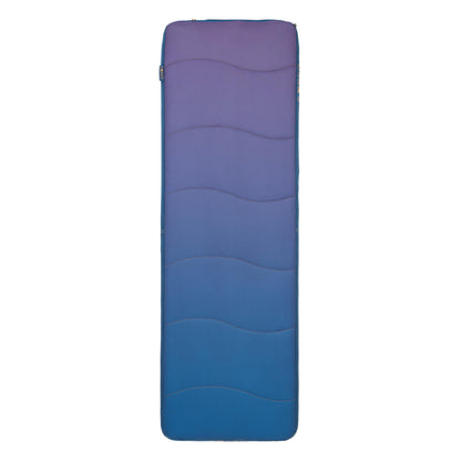 Exped Versaluxe Sleeping Pad – Backpacking & Car Camping Air Mat with Removable Machine Washable Cover, R-Value 2.4, 3-Season, Lightweight, Includes Pump Bag, Ocean, LW