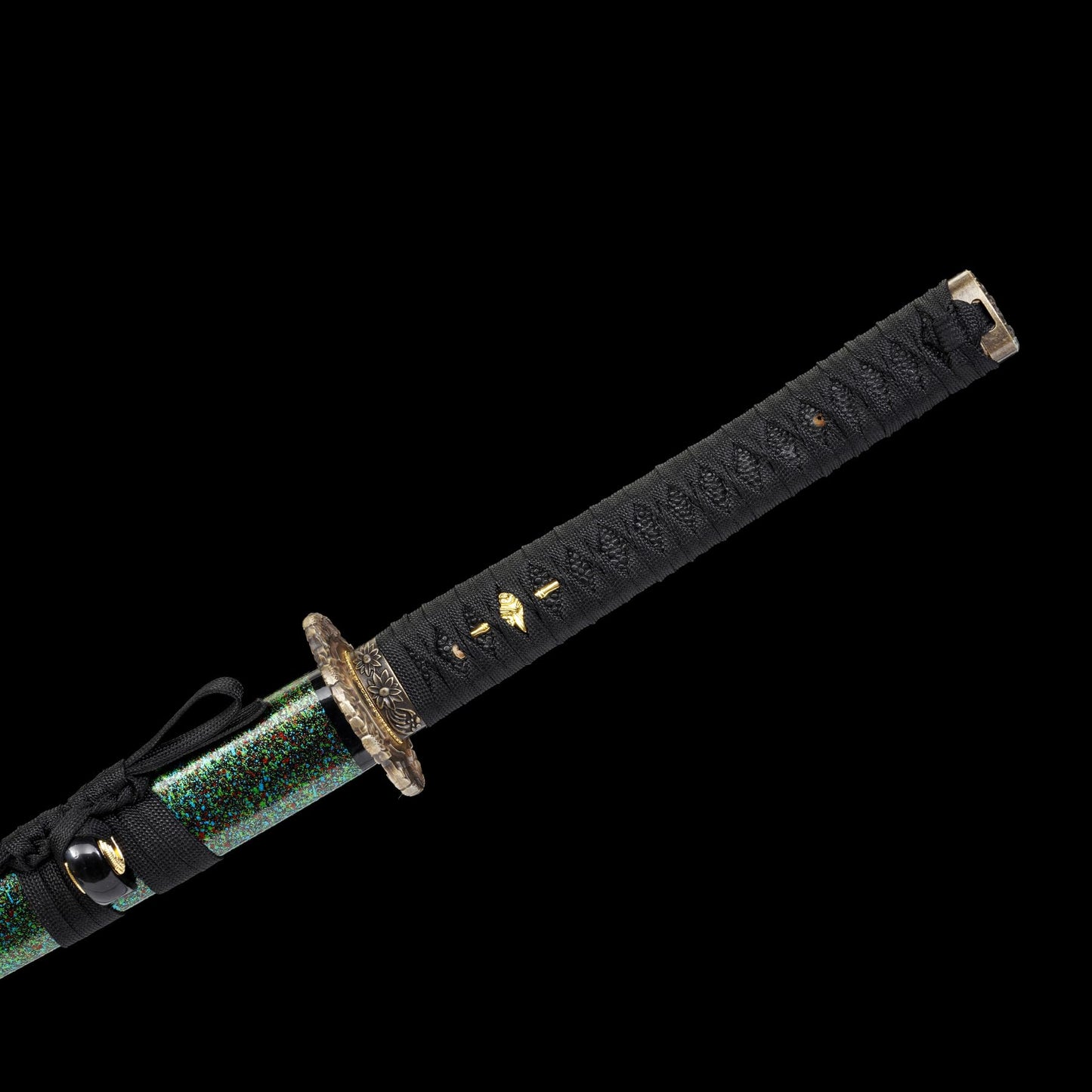 Authentic Handmade Forged Carbon Steel Japanese Samurai Sword - Full Tang, 40.55 Inches - Ideal for Outdoor Sports, Martial Arts Training, Decoration, Collection & Gift