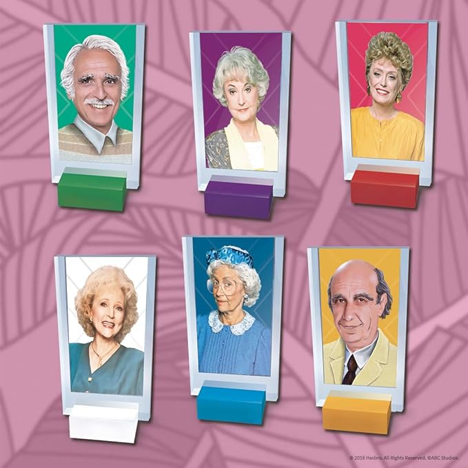 Clue The Golden Girls Board Game | Golden Girls TV Show Themed Game | Solve The Mystery of Who Ate The Lastpiece of Cheesecake |Officially Licensed Golden Girls Merchandise | Themed Clue Mystery Game