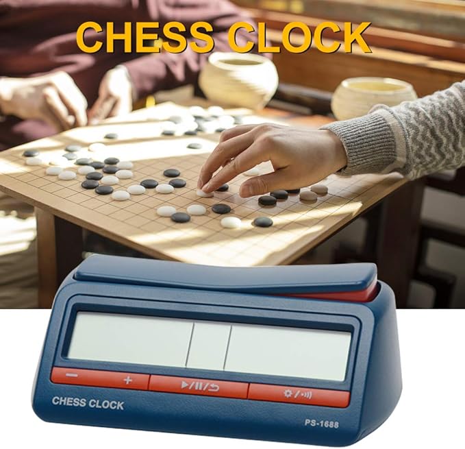 Chess Clock Advanced Digital Chess &amp Portable Game Timer for Portable Timer for Board Games and Delayed Countdown Function