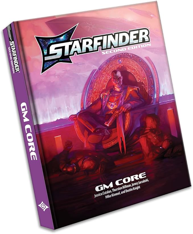 Starfinder GM Core Hardcover - Complete Game Master Guide for Second Edition Tabletop RPG with Starship Combat