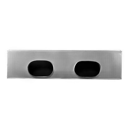 BUILDMART - 48" Plenum Box for [48" Linear Slot Diffuser - (3 Slot) Triple Slot] Premium Insulated Galvanized Sheet Metal Plenum Box for Heating and Cooling - Texas Buildmart