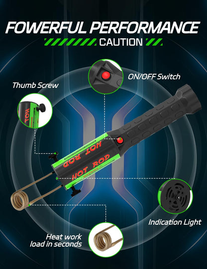 Solary Magnetic Induction Heater - Handheld Bolts Heating Removal Tool with 10 Coils and Portable Tool Box