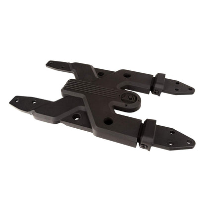 Rugged Ridge HD Tire Carrier | Black, Hinge Casting, Heavy Duty | 11546.56 | Fits 2018-2025 Jeep Wrangler JL