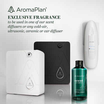 AromaPlan Hotel Scents Santal 5 Fl Oz (148ml), Home Luxury Aroma & Hotel Fragrance Diffuser Oil- Hotel Diffuser Oil for Aromatherapy- USA Made, Bigger Bottle, Bolder Aroma & Longer Lasting