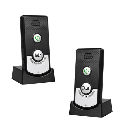 2 Way Wireless Intercom for Home Hospital Hotel,1000m Range Indoor Intercoms Wireless